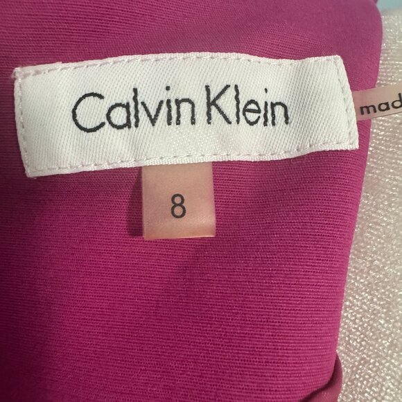 Calvin Klein Womens 8 Sheath Dress Workwear Professional Career Feminine Formal - Picture 4 of 8